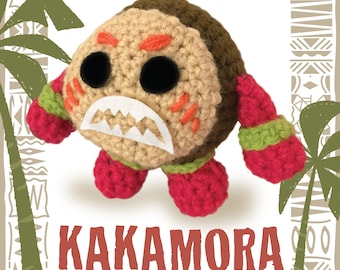Moana KAKAMORA Crochet PATTERN (Not actual item)
