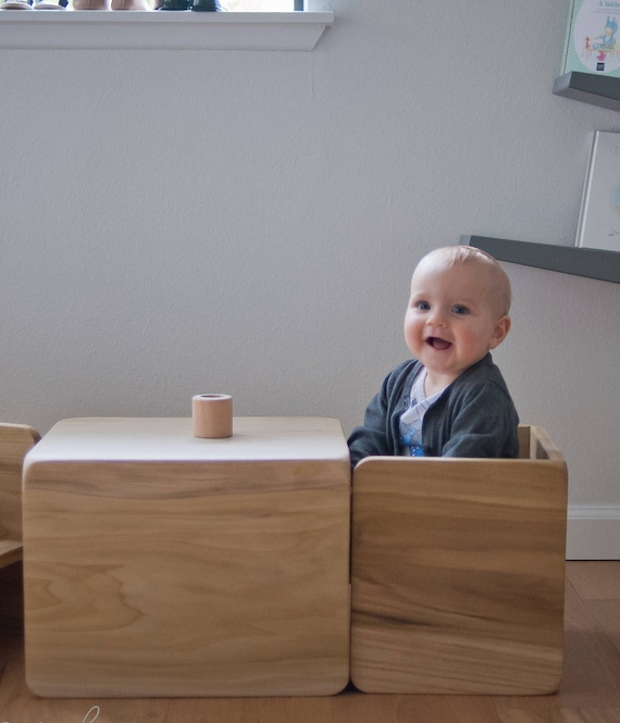 Ensemble De Chaise Cube 1 Grand 1 Petit Table Montessori Etsy Ensemble De Chaise Cube 1 Grand 1 Petit Table Montessori Etsy