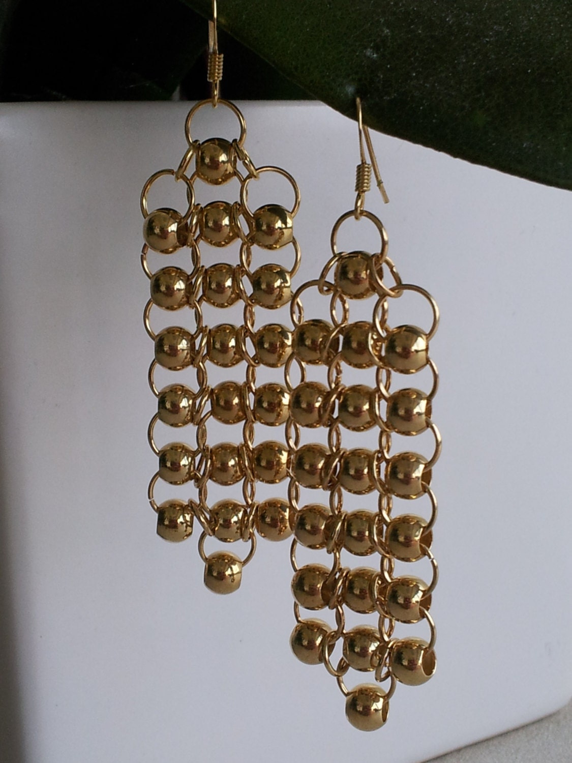 Etsy gold plated earrings Clearance