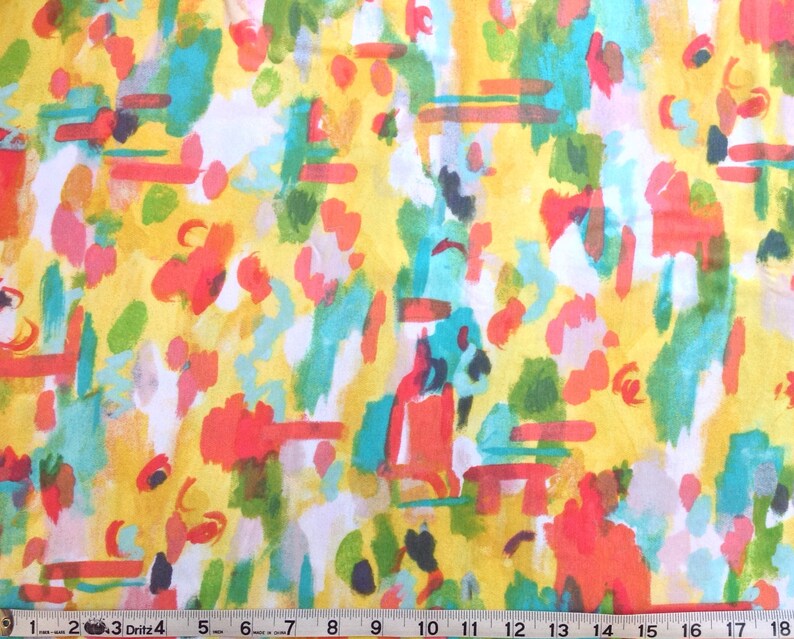 Multi Color 40224J Sunshine Soiree Iza Pearl Designs Sunshine Serenade by Melissa Ybarra 2 58 Yards Cotton-Spandex Jersey Knit