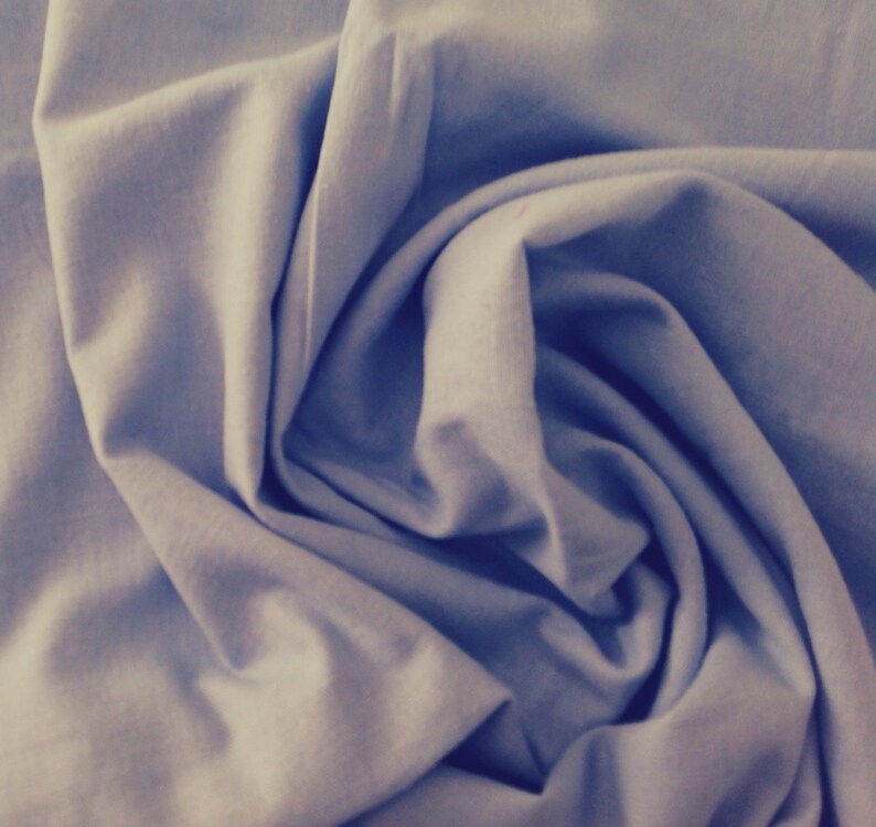 Cotton Linen Blend 2 Yards Periwinkle