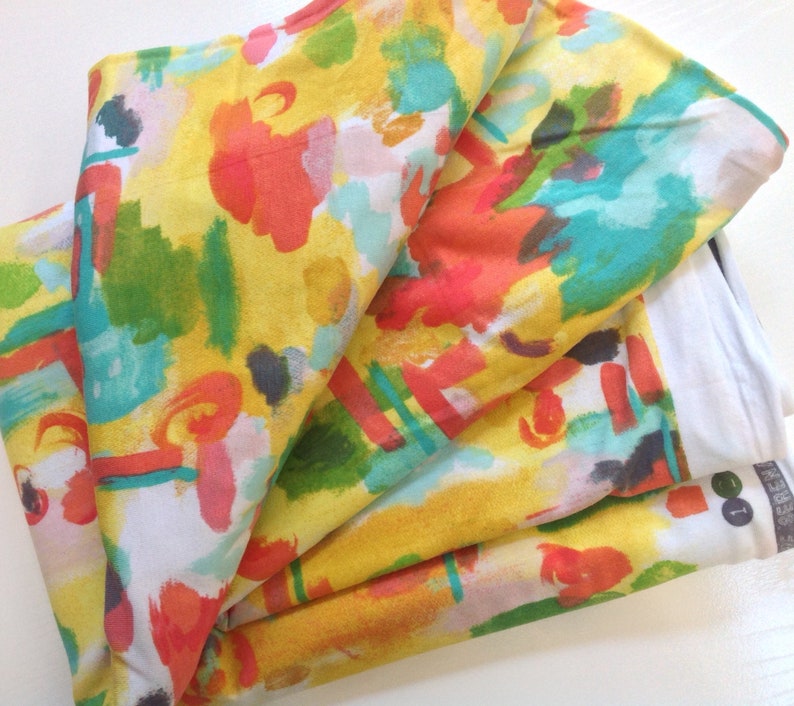 Multi Color 40224J Sunshine Soiree Iza Pearl Designs Sunshine Serenade by Melissa Ybarra 2 58 Yards Cotton-Spandex Jersey Knit