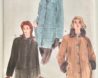 Vogue 7127, Very Easy Vogue, Misses'/Misses' Petite Jacket Pattern, Size 8, 10, 12, UNCUT Vogue Pattern
