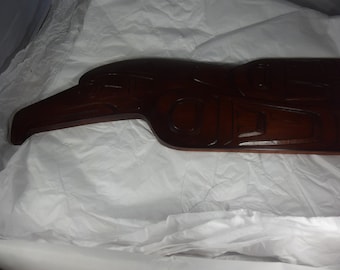 James Lewis Squamish Raven Carving dated 1988.  Unique First Nations Scultpure