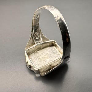 Antique Spanish Religious Ring, Prayer Ring, US Size 8 3/4 image 9