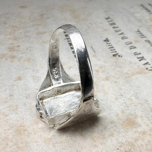 Antique Spanish Religious Ring, Prayer Ring, US Size 8 3/4 image 15