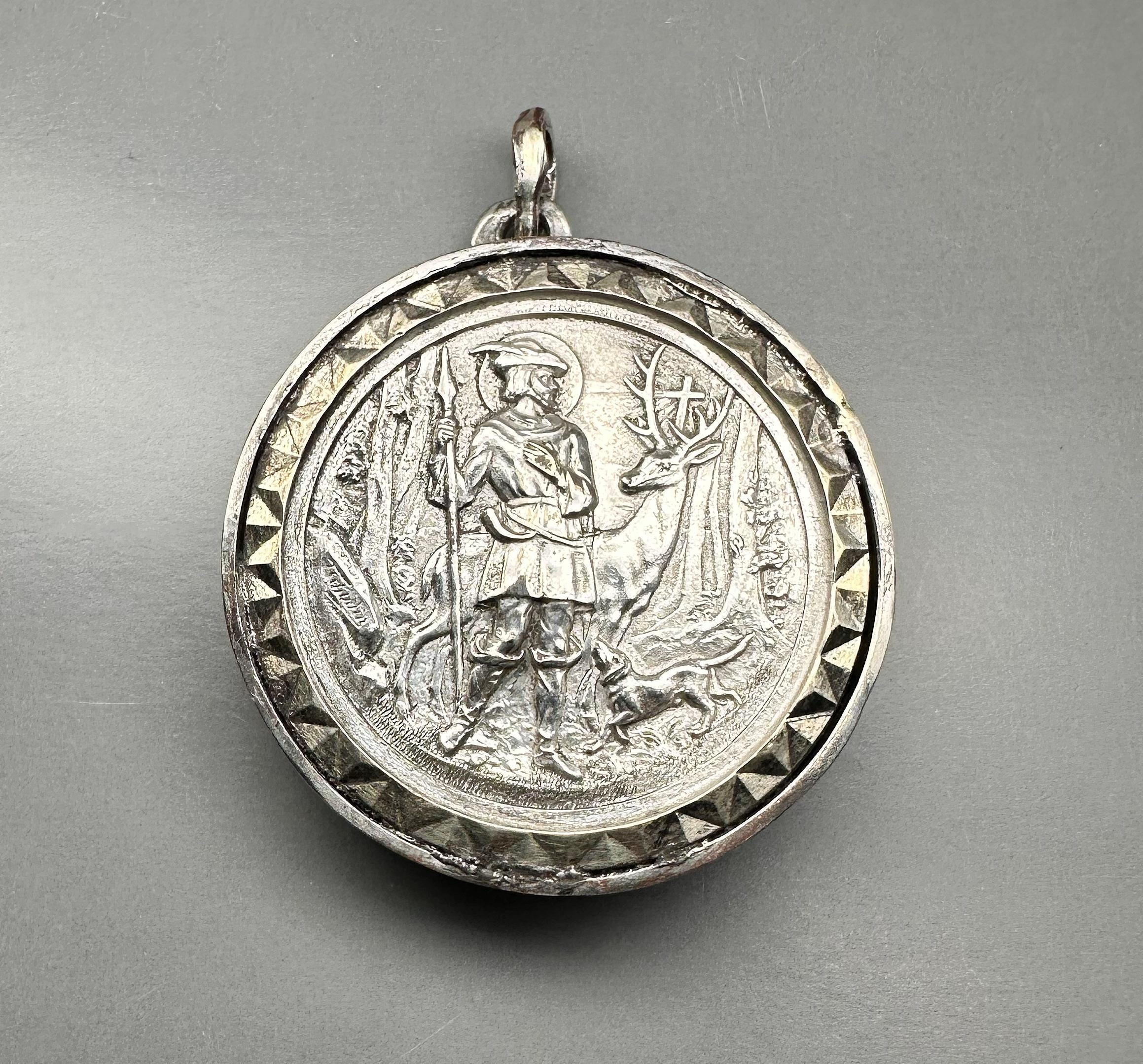 Saint Hubert Medallion - Etsy