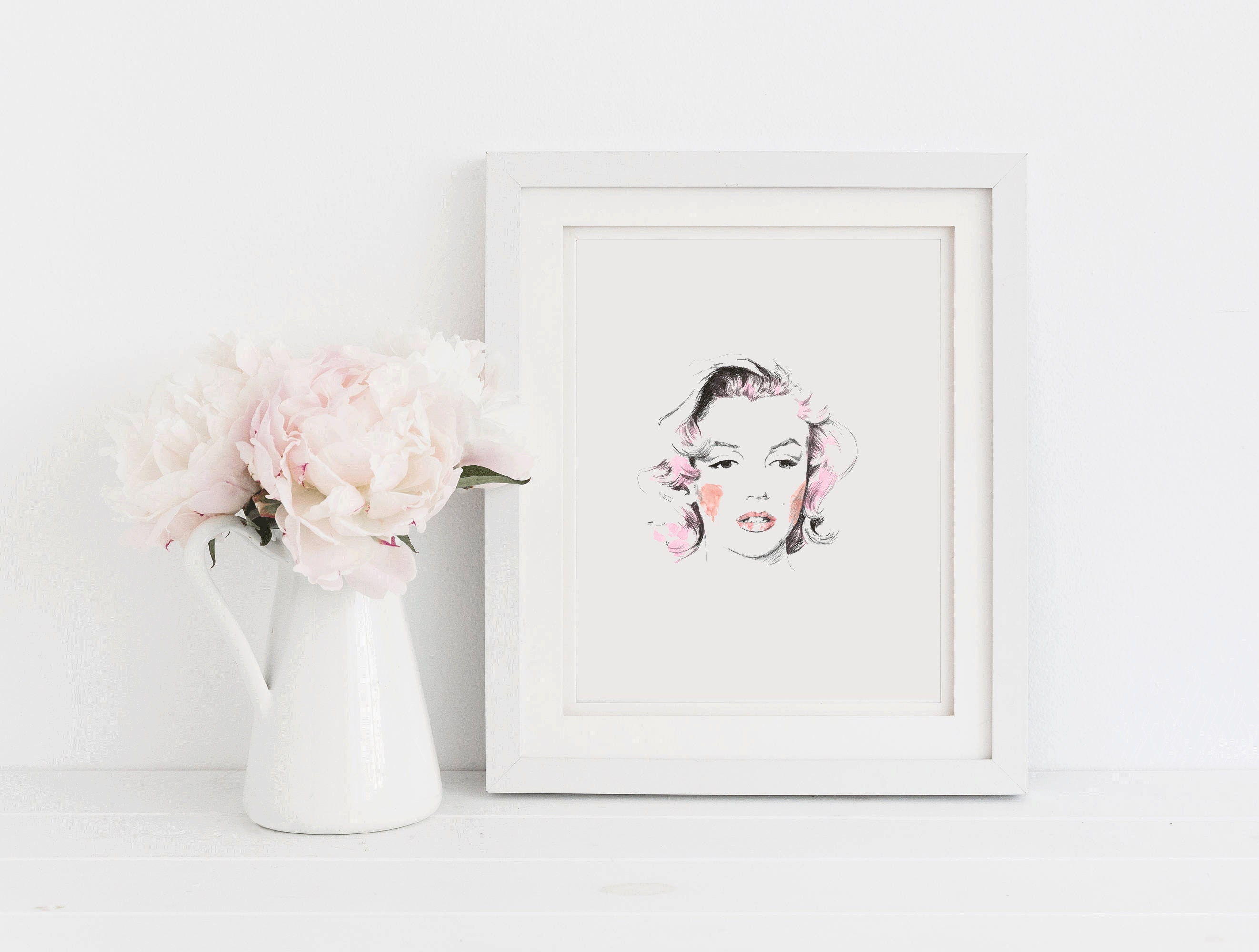 Printable Wall Art Marilyn Monroe Instant Download - Etsy