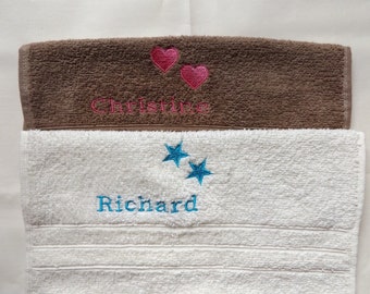 Free P/&P Personalised face flannel//cloth spitfire plane design £3.99 each