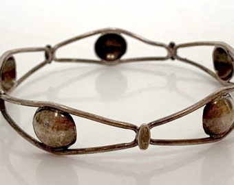 Vintage Sterling Zilveren Unieke Armband
