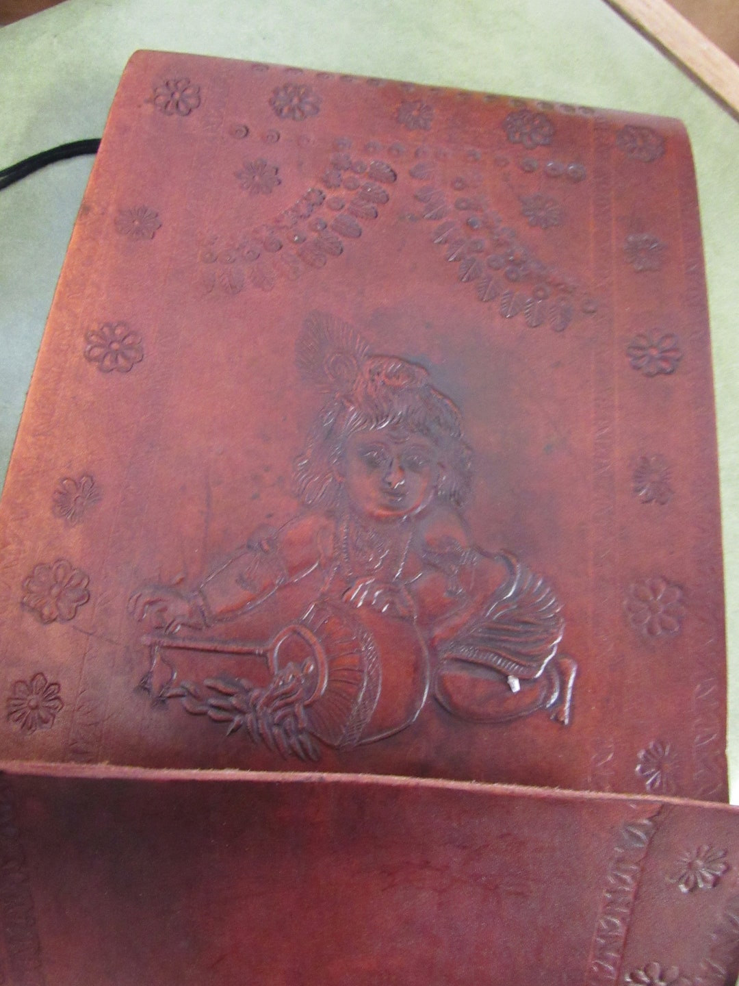 Ornate Leather Photo Album Etsy