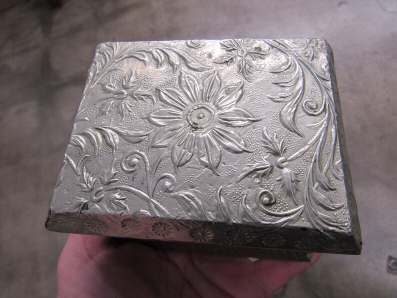 Ornate Vintage East Indian Trinket Box