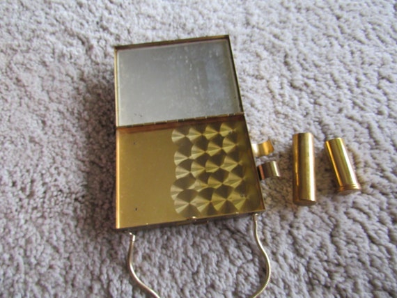 1950"s Multi Compartment Brass Purse - image 3