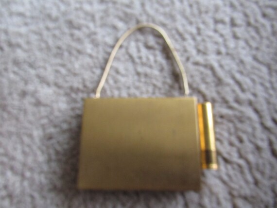 1950"s Multi Compartment Brass Purse - image 2