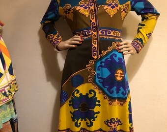 Vintage Leonard dress from the 70s