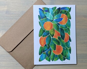 Watercolor Art Print Greeting Cards: Pick Your Own Set