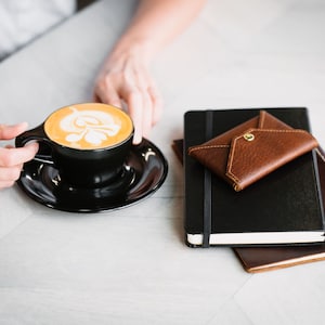 Envelope Wallet in Kodiak Leather