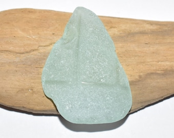 Large Seafoam Sea Glass Light Blue Beach Glass Surf Tumbled Frosted Bottle Part Genuine Real Authentic Sea Glass