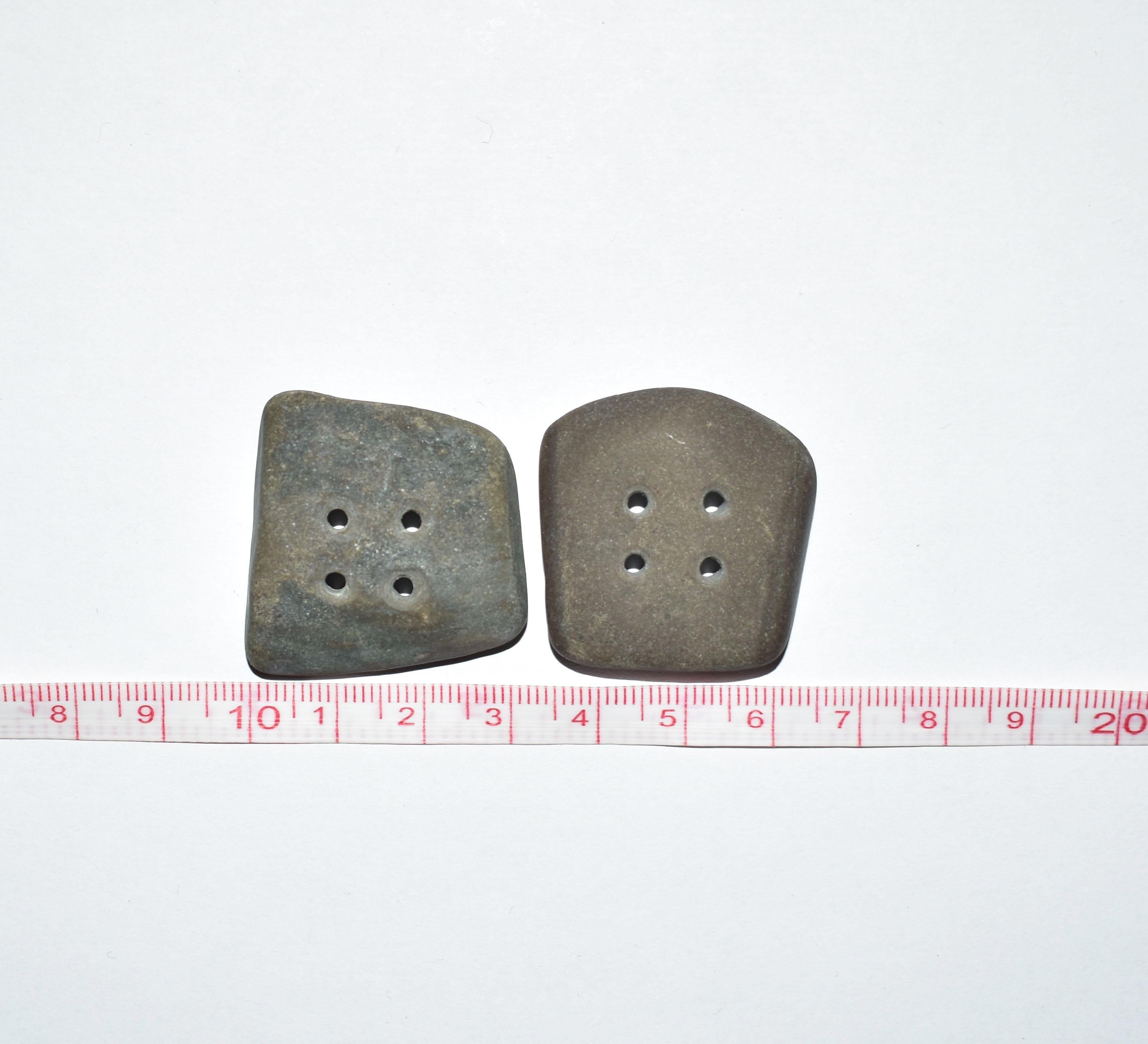 Rectangular Stone Button Large Natural Stone Buttons 1.18