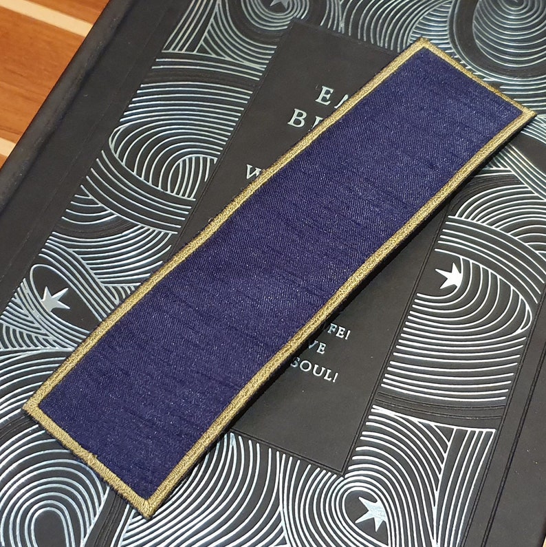 Reader I Married Him Embroidered Jane Eyre Quote Bookmark Etsy