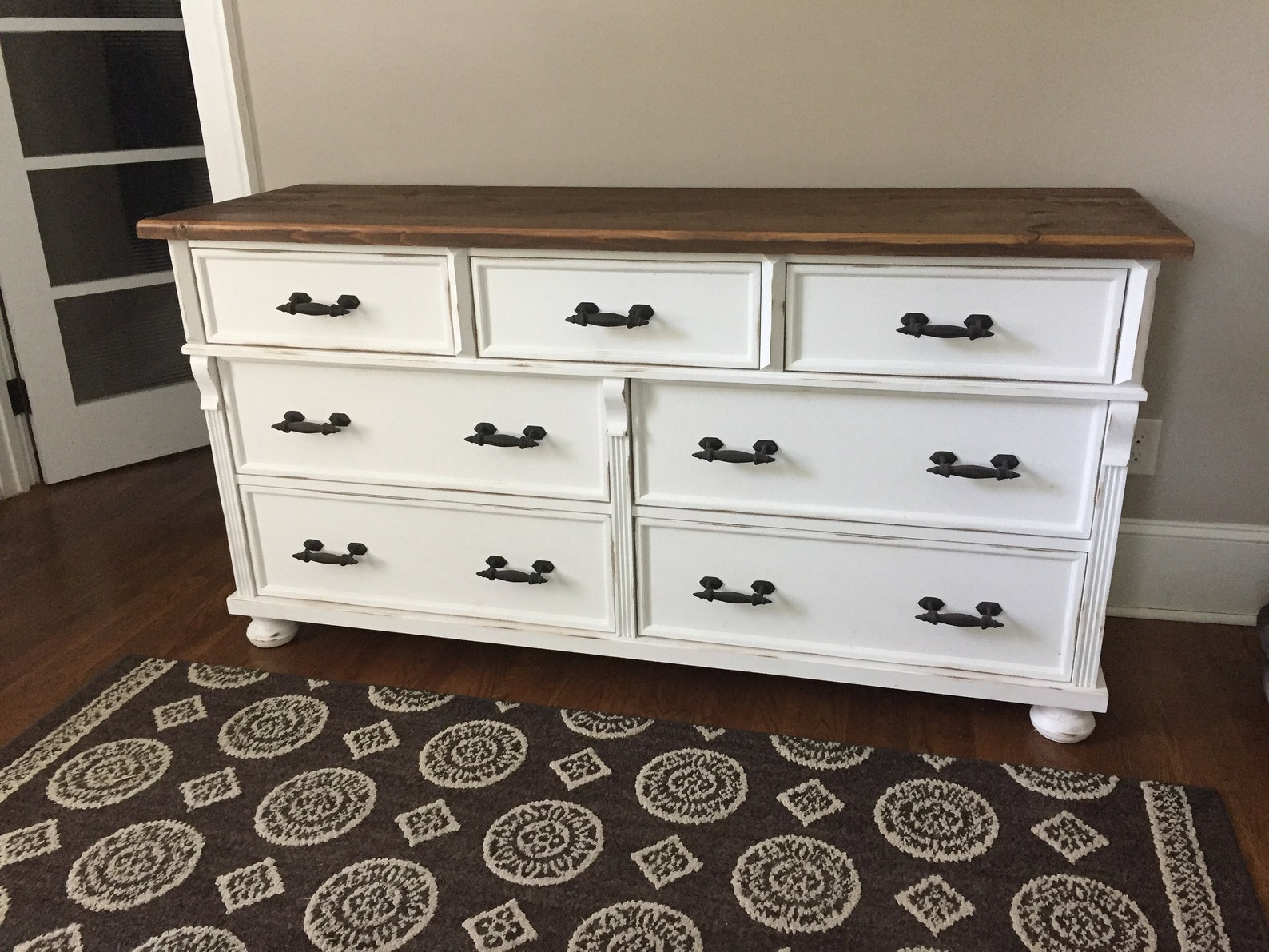 Custom Pine Double Dresser 72 x 22 x 36h Etsy