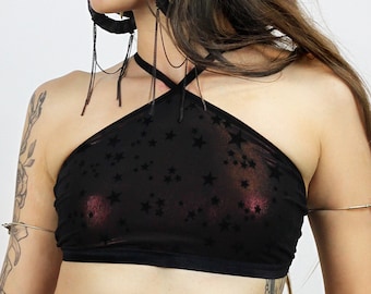 ROCKIE TOP - Velvet Stars -