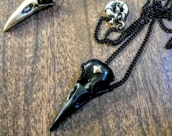 BLACK RAVEN NECKLACE