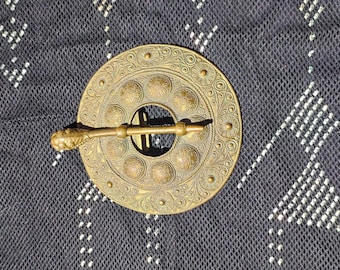 Antique silver buckle