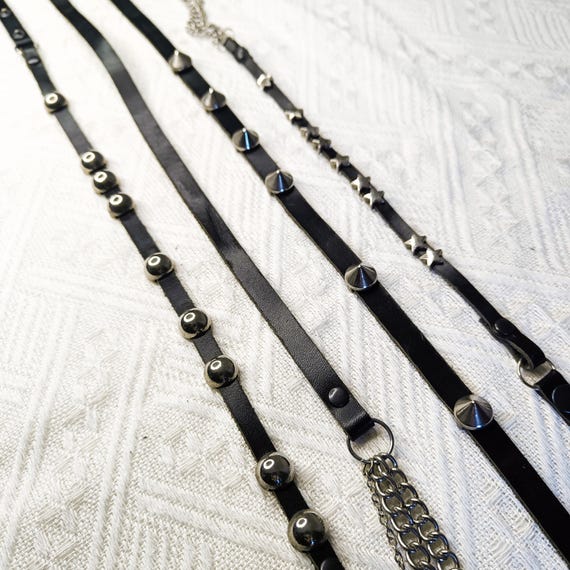Black Leather and Silver Chain Men’s Belt - Contemporary Style How to Wear Chain Belts: A Modern Man main image 3