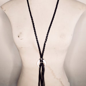LUNA NECKLACE - White - Witch Amulet - Etsy
