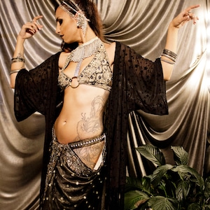 Tribal Fusion Matahari Costume | Custom Gatsby Dress | Unique Dance Outfit for Performances & Events