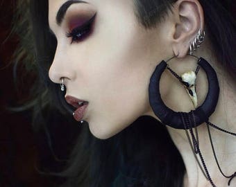 RAVEN HOOPS - Black -