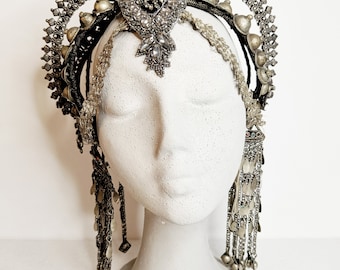 Afgan Tribal Statement Headpiece