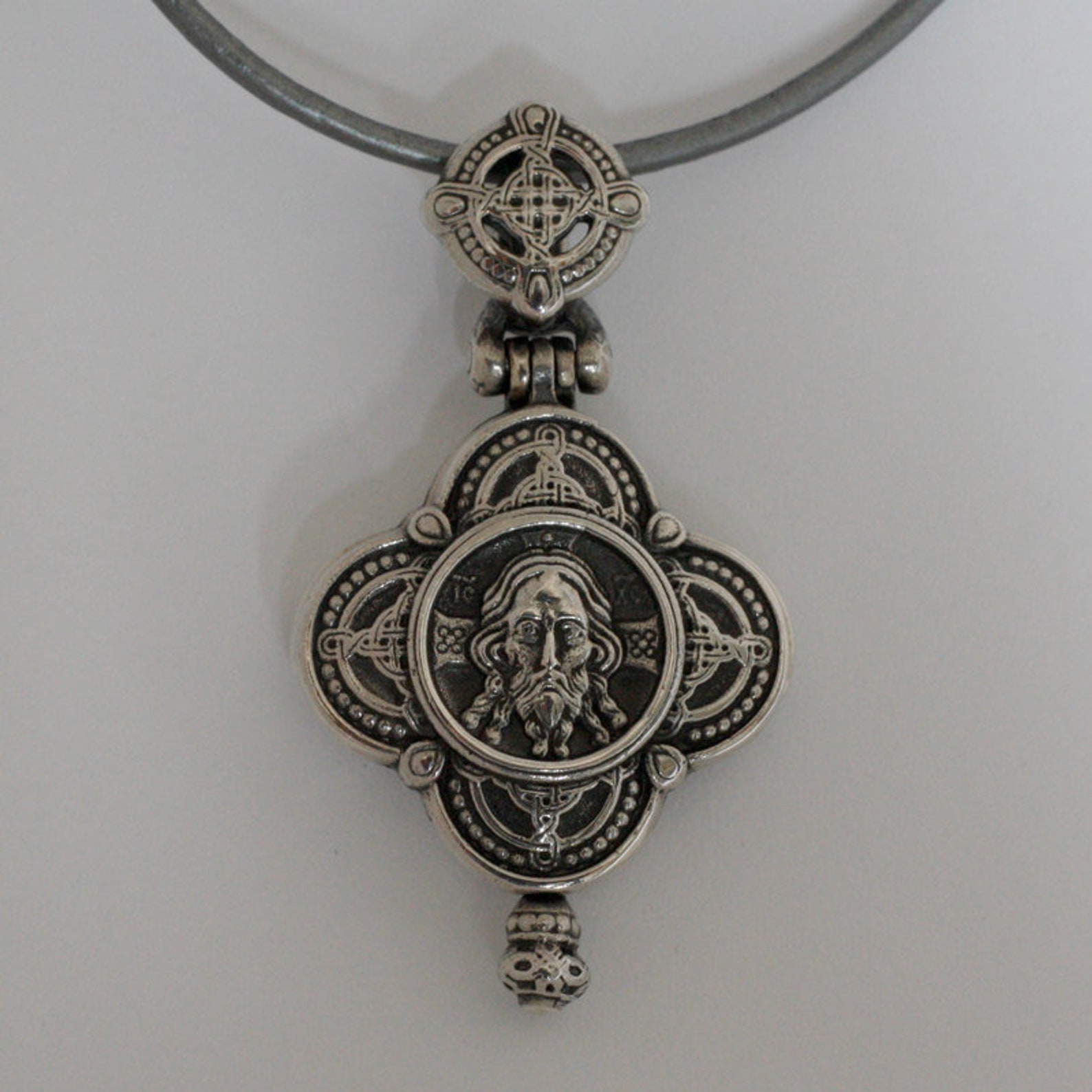 Christian locket necklaces Christian jewelry Silver locket Etsy