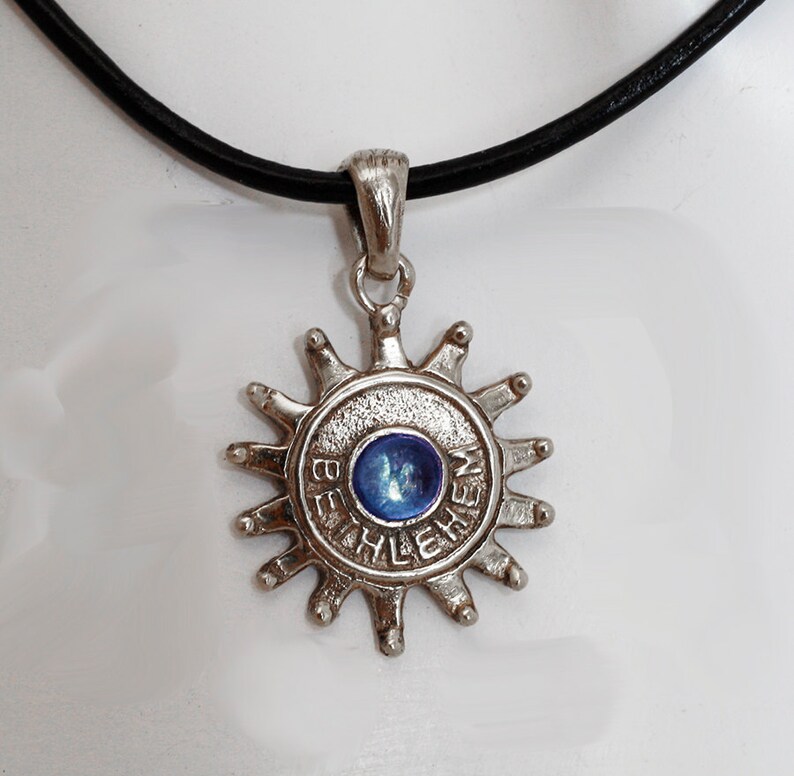 Star of Bethlehem Necklace, Christmas Star Necklace, Gold Star Pendant, Gold Star Necklace,white 