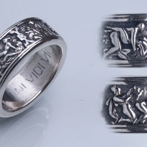 Ring band designs Ring creations Love ring design Unisex rings for friends Ring for him and her, image 1