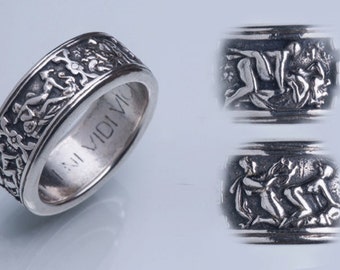Ring band designs Ring creations Love ring design Unisex rings for friends Ring for him and her,