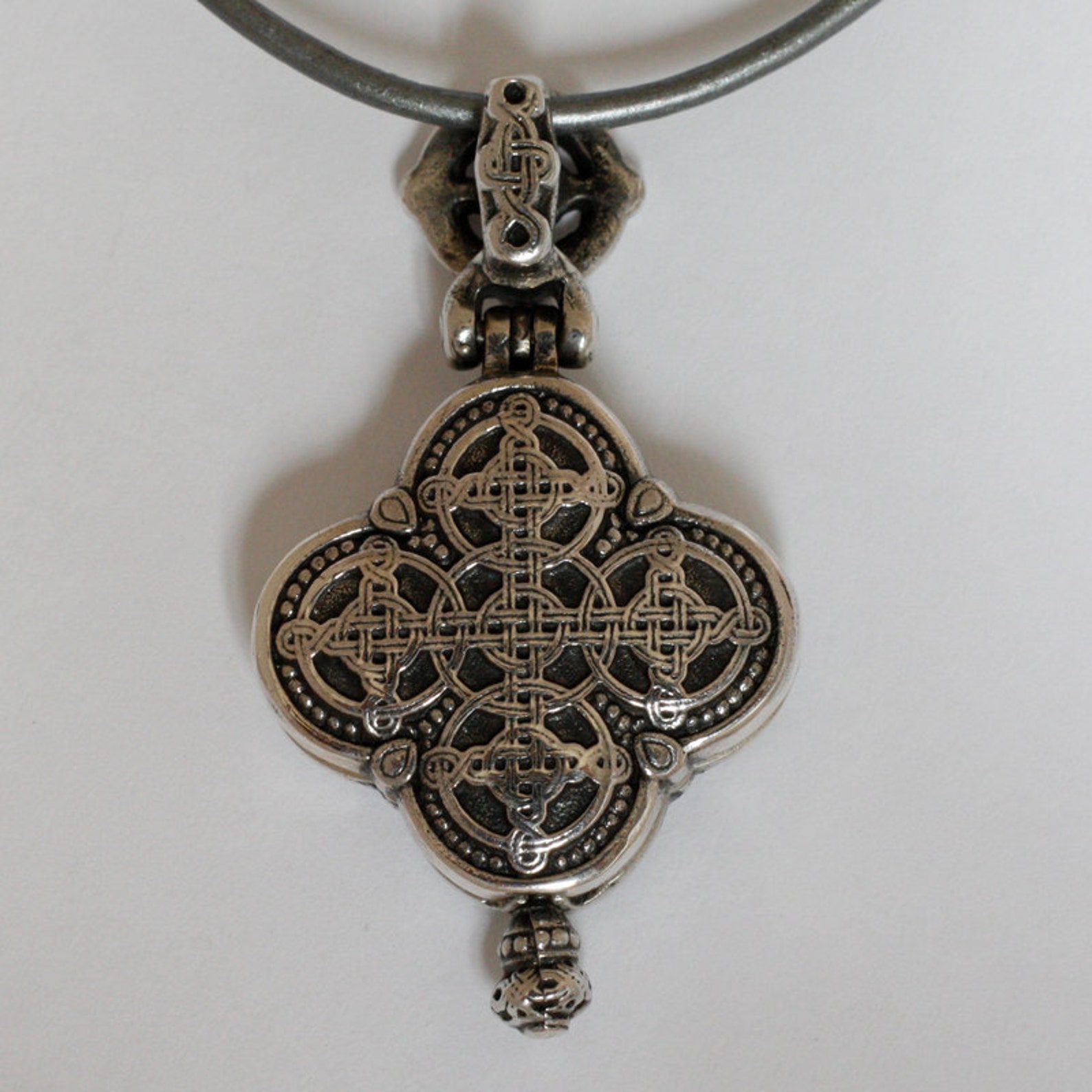 Christian locket necklaces Christian jewelry Silver locket Etsy