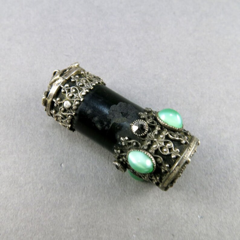 Vintage Parfume Bottle Pendant Jewelry Supplies Antiques Collectibles Craft Spplies
