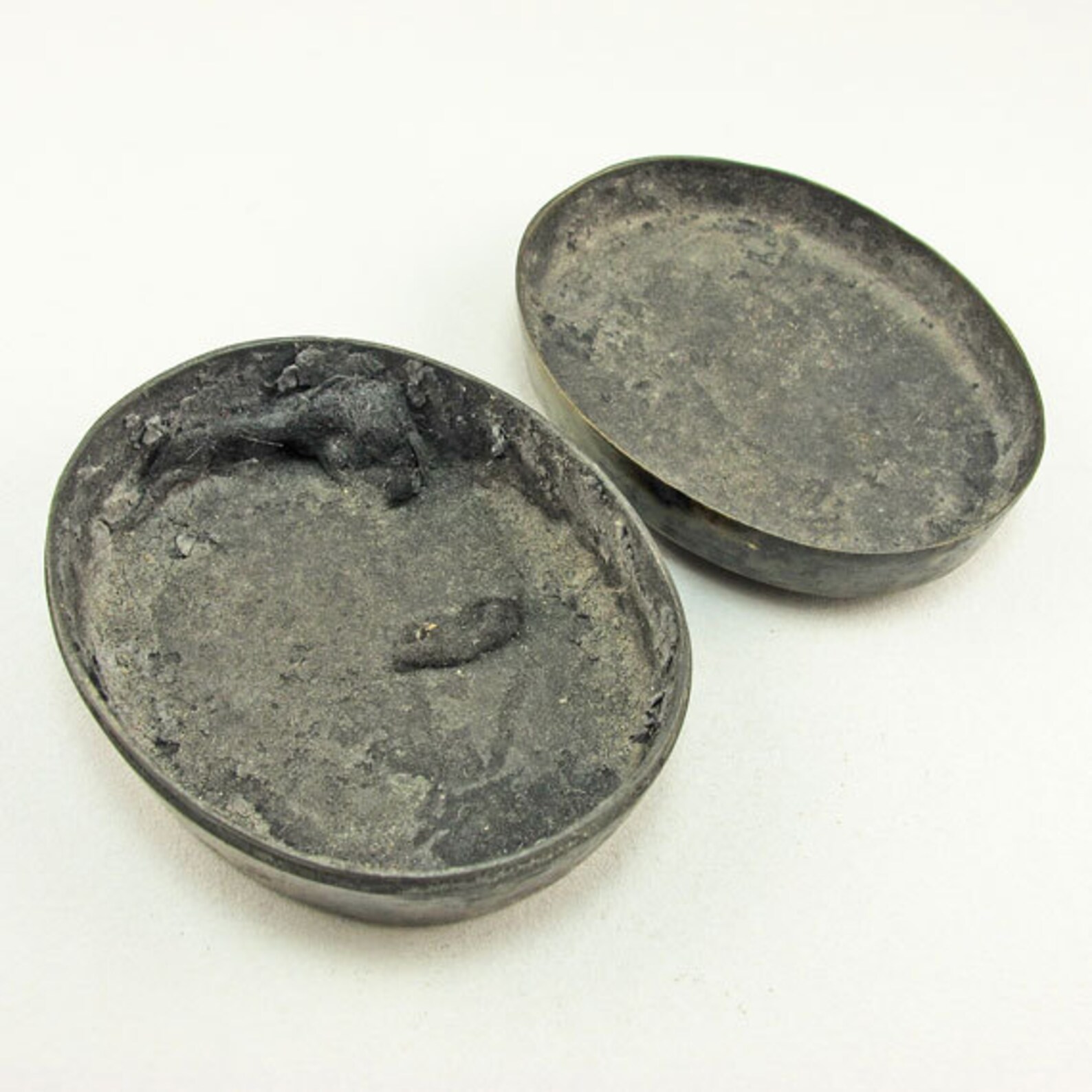 Antique Chinese Ink Pot Asian Arts Home Decor Collectible Etsy