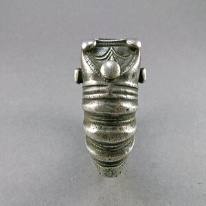 Antique Silver Cuff Bangle Ethnic Jewelry Silver Bangle Tribal Jewelry Afganistan Jewelry Central Asian Jewelry image 4