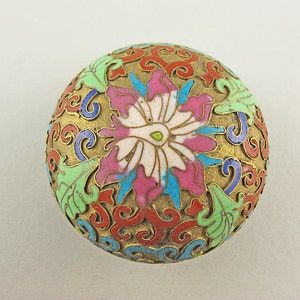 Vintage Cloisonne Box Enamel Trinket Box Home Decor Antiques Colletables UK