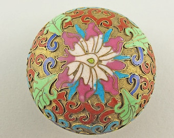 Vintage Cloisonne Box Enamel Trinket Box Home Decor Antiques Colletables UK