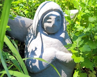 Cement BotW Goddess Statue