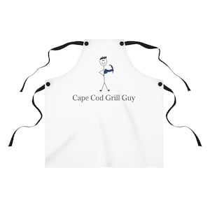 Cape Cod Grill Guy Schürze, lustiges Kochgeschenk für Chefkoch, BBQ-Liebhaber, Küchenaccessoire, einzigartiges Geschenk für Familie und Freunde