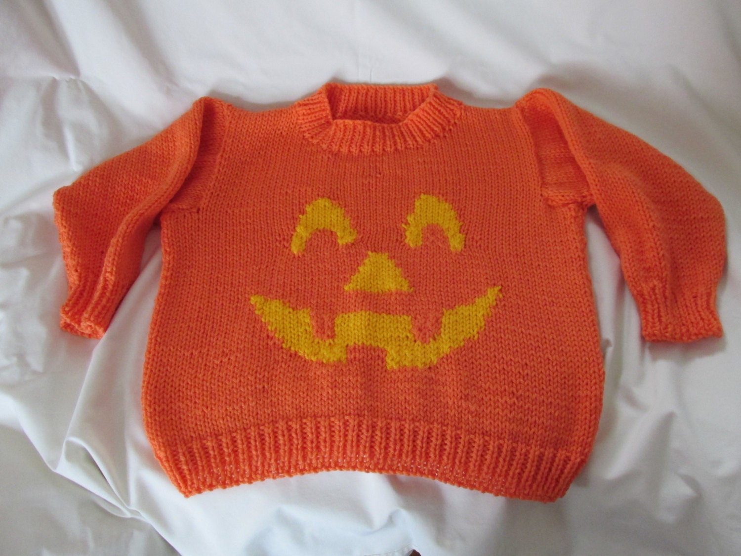 Child's Halloween Sweater Child's Pullover Sweater Etsy
