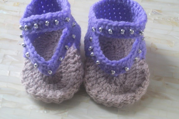 baby beaded sandals