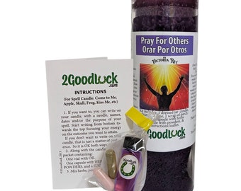 Pray for Others Orar por Otros Dressed Candle Kit