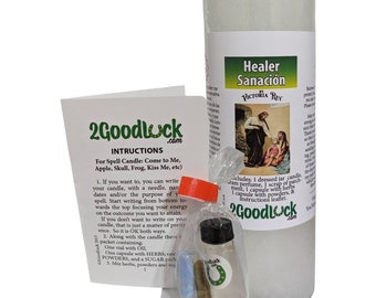 Healer Dressed Candle Kit - Sanacion