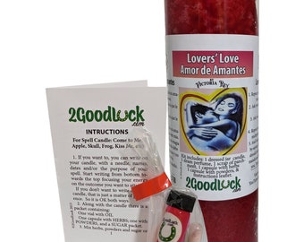 Lovers’ Love Dressed Candle Kit - Amor De Amantes